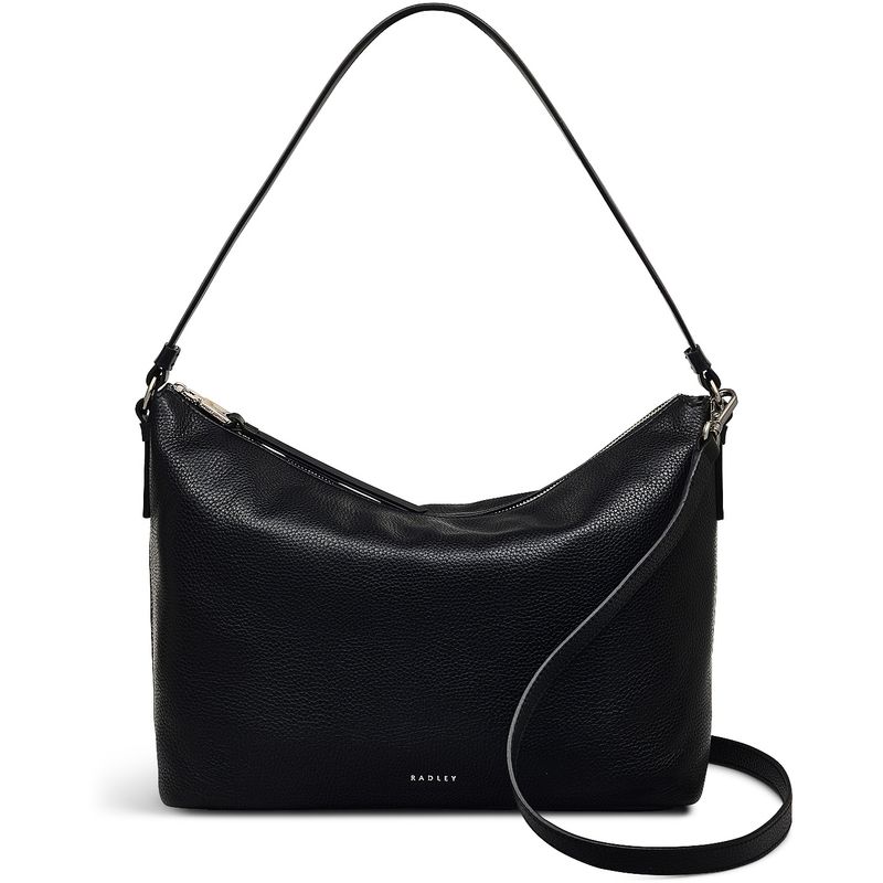 Radley Women's   Black Bella Medium Ziptop Shoulder in Size Medium, BrandAlley