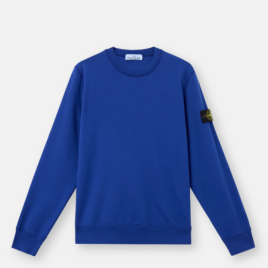 Bright Blue Cotton Sweatshirt