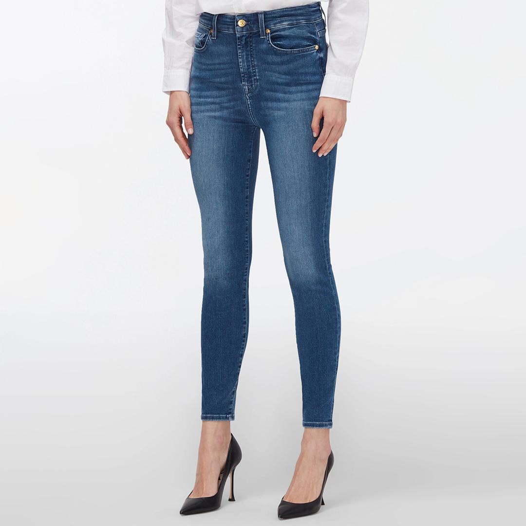 Blue Aubrey Slim Stretch Jeans