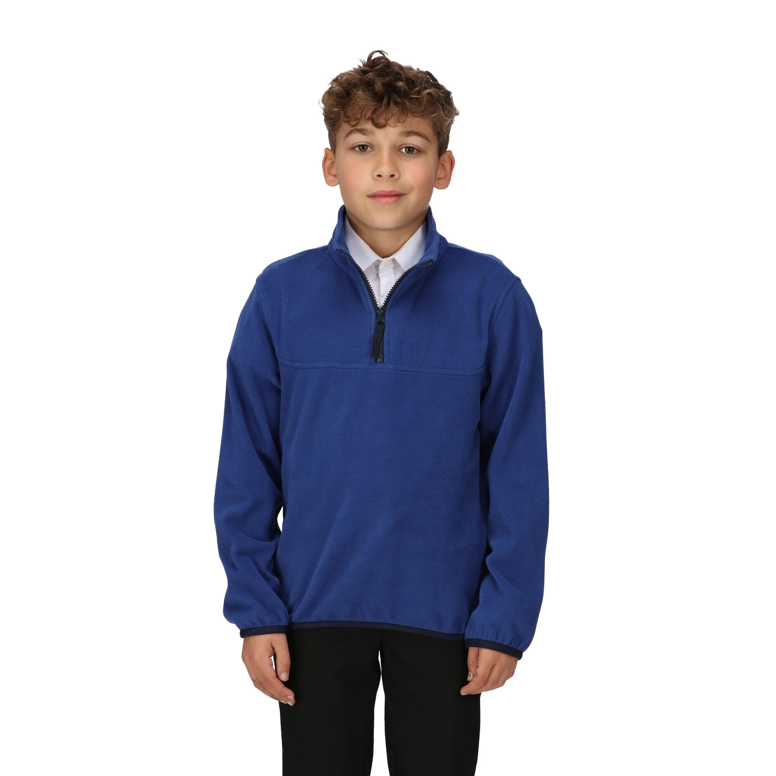 Regatta Boys  Fleece Top Recycled Polyester New Royal in Size 34 Inch, BrandAlley