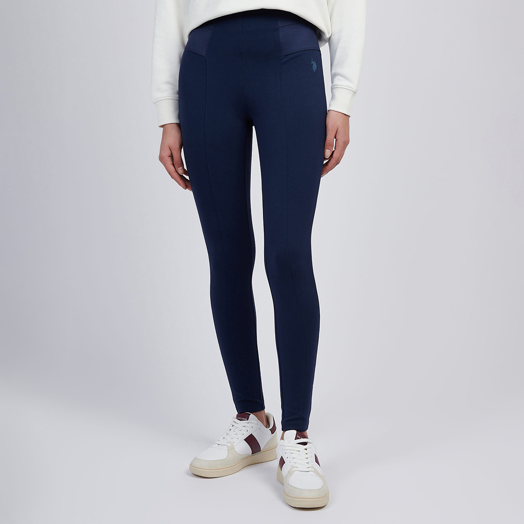 Tonal Elasticated Waistband Legging - U.S. Polo Assn. - Modalova