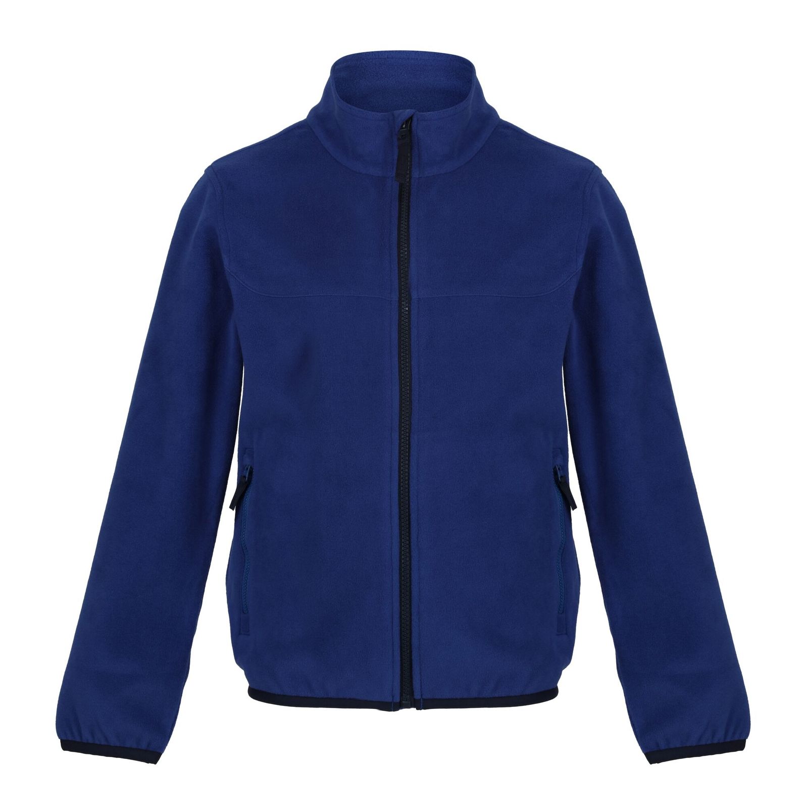 Regatta Boys   Grey Fleece Jacket Recycled Polyester New Royal in Size 7/8 Years, BrandAlley