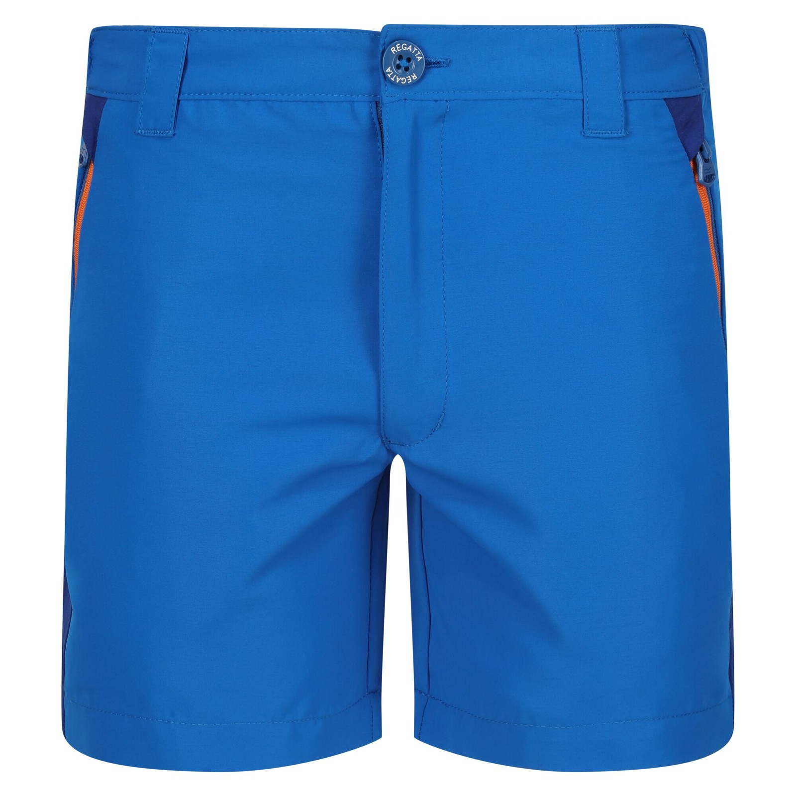 Regatta Girls   Blue Shorts Sorcer Mountain Iii Polyester Oxford /New Royal in Size 13 Years, BrandAlley