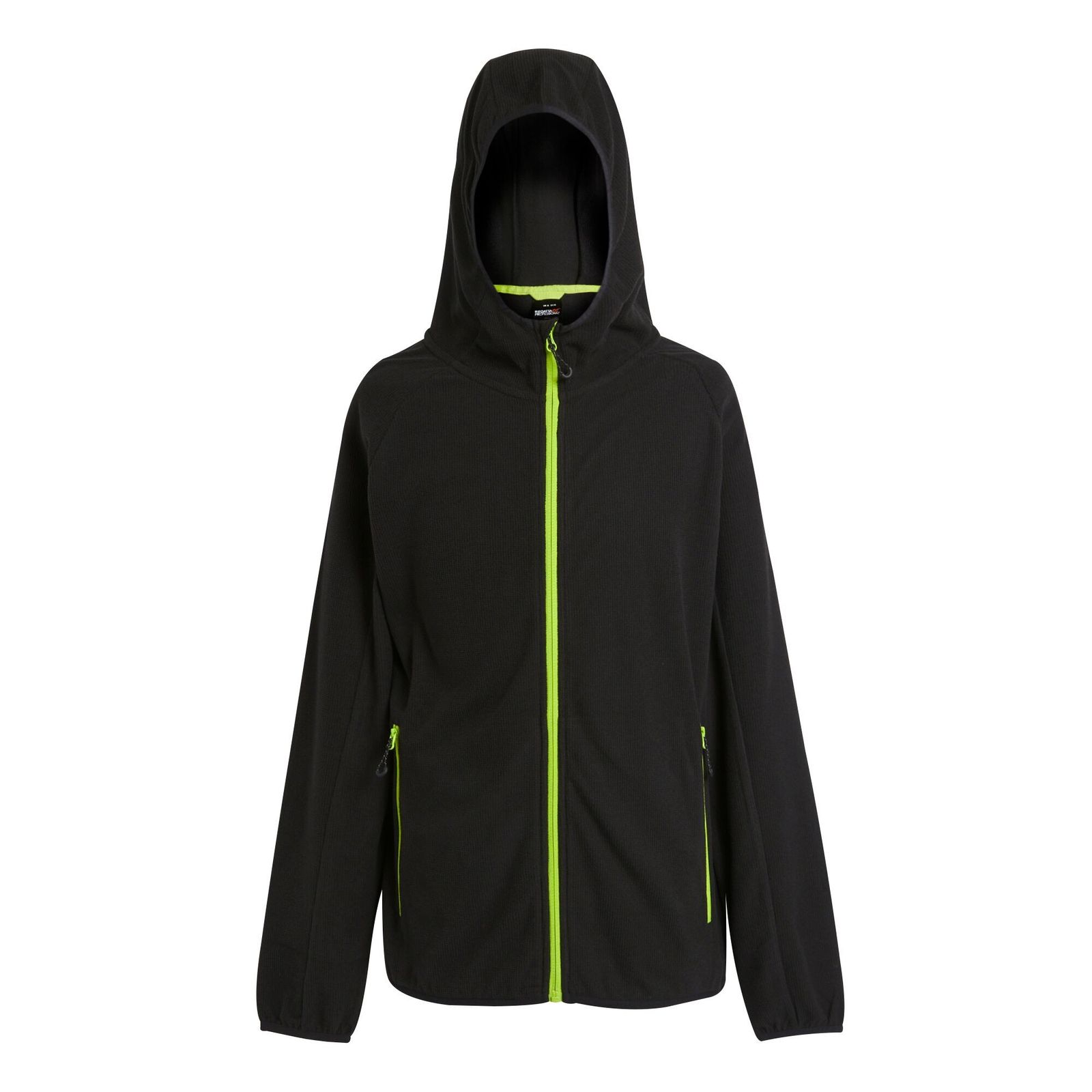 Regatta Men's   Black Fleece Jacket Mixed /Lime Green in Size XXL, BrandAlley