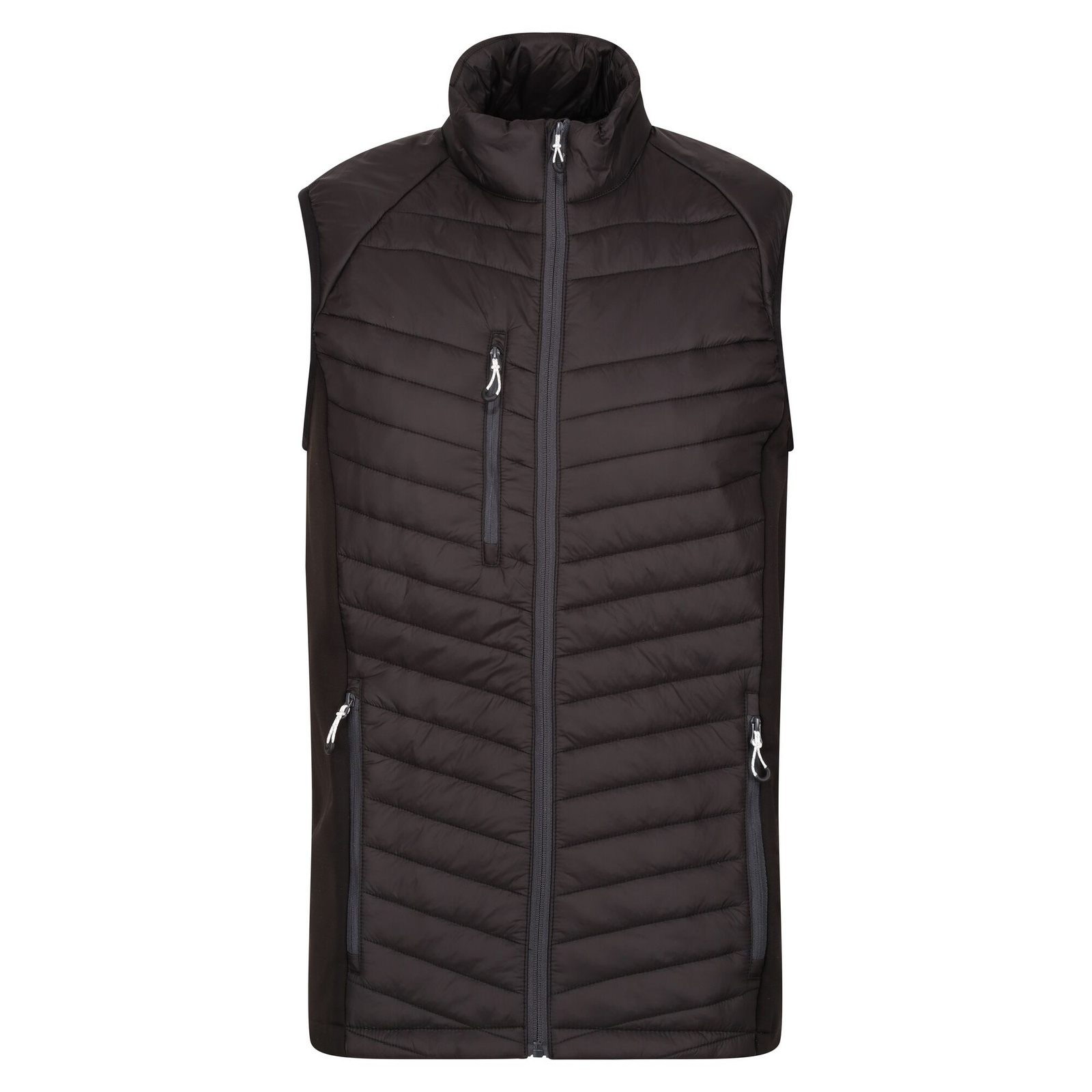 Regatta Men's  Gilet Polyamide Black/Seal Grey in Size 3XL, BrandAlley