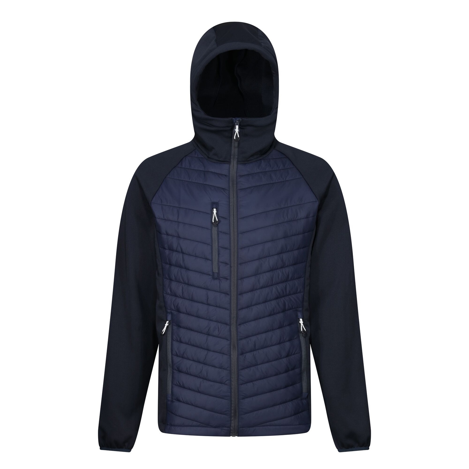 Regatta Men's   Navy Hybrid Jacket Polyester /Seal Grey in Size XL, BrandAlley