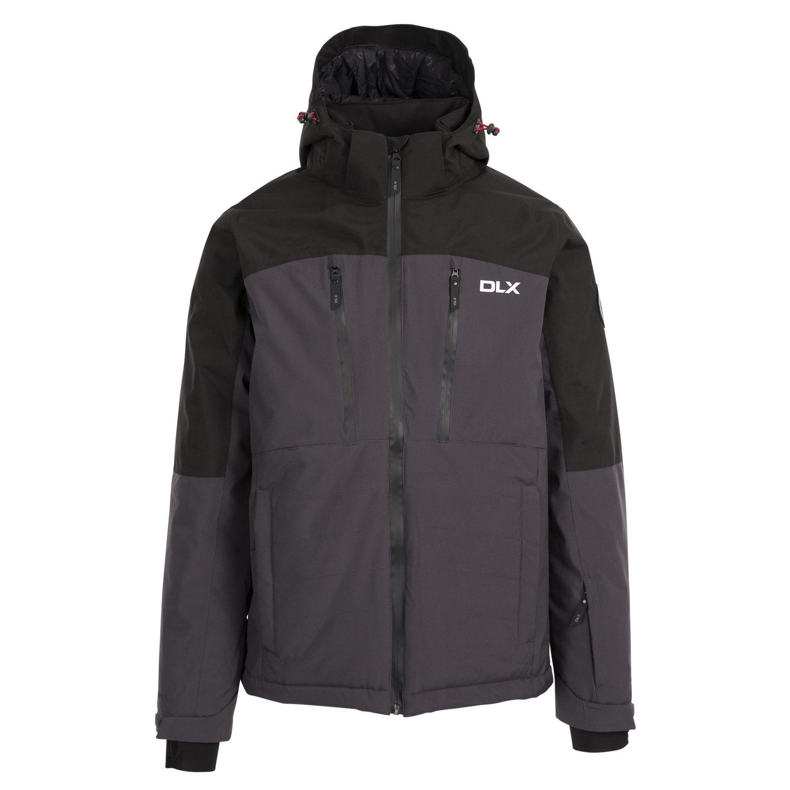 Trespass Men's  Ski Jacket Nixon Polyester Dark Grey in Size XXL, BrandAlley