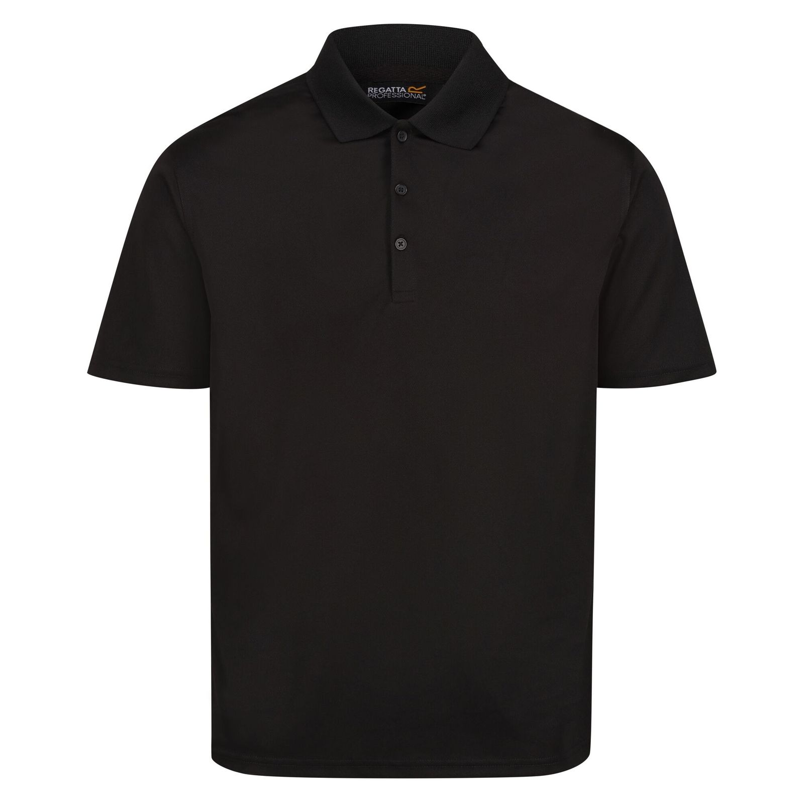 Regatta Men's   Black Polo Shirt Polyester in Size 3XL, BrandAlley