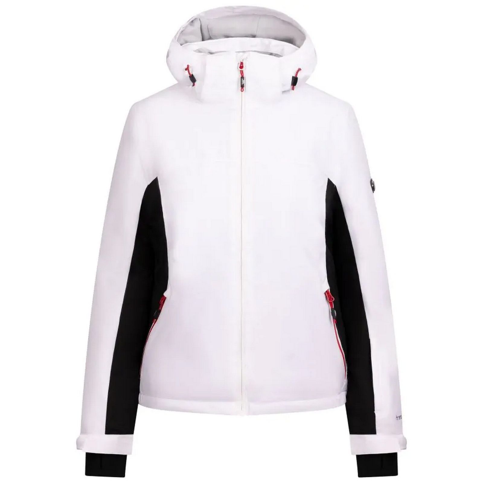 Trespass Women's   White Ski Jacket Doris Polyester in Size S, BrandAlley