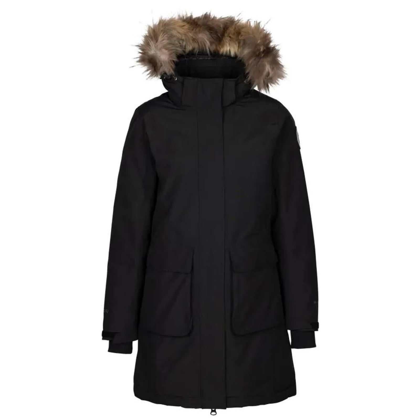 Trespass Women's   Black Jacket Ellington Dlx Cotton in Size S, BrandAlley
