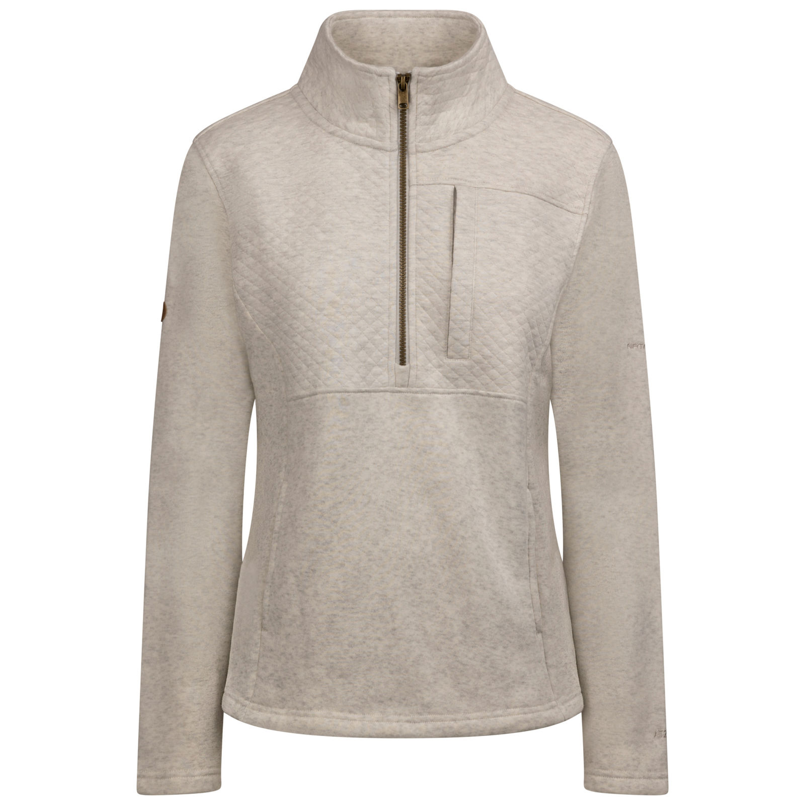 Trespass Women's  Fleece Top Hoxie Polyester Cream Marl in Size 3XL, BrandAlley