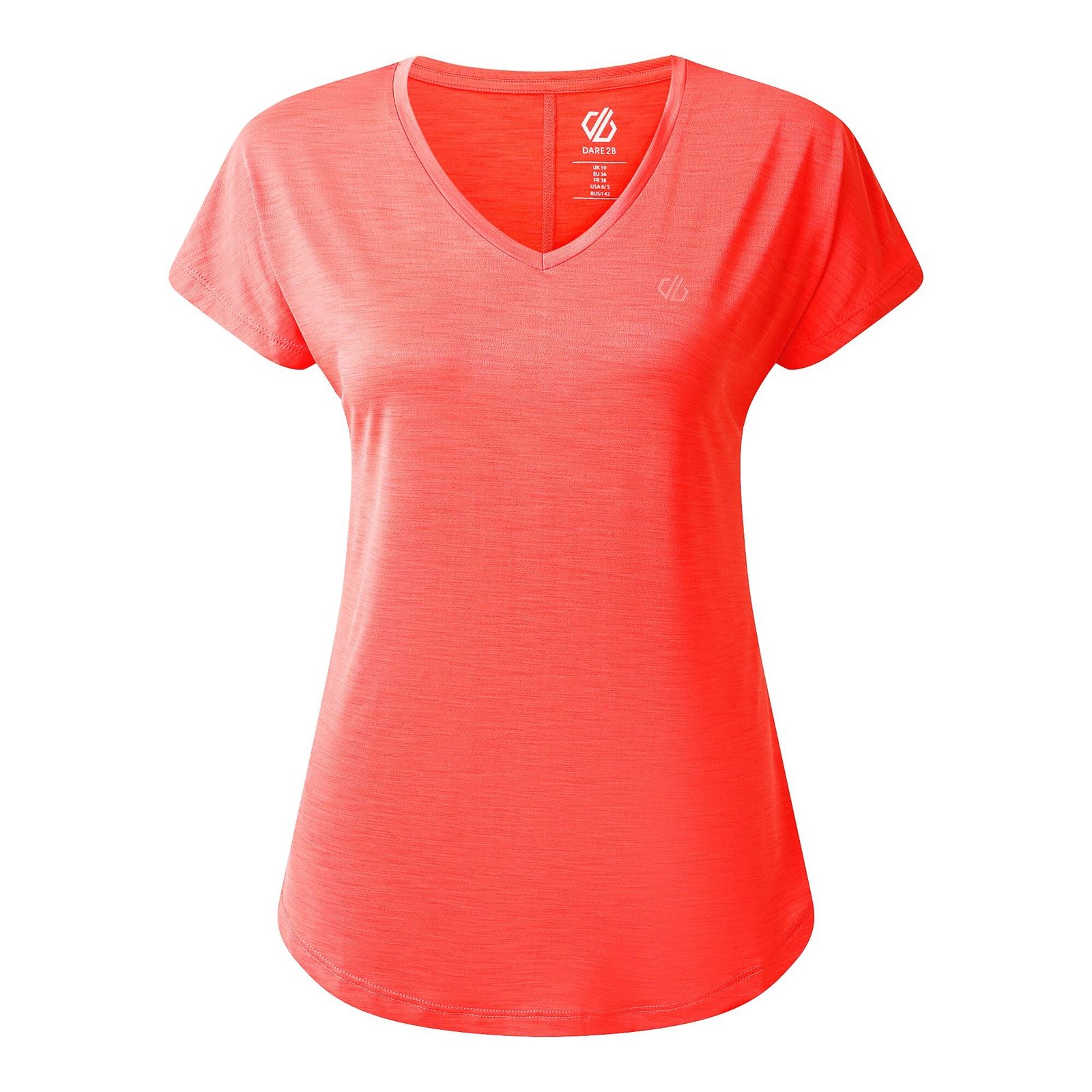 T-Shirt Vigilant Polyester Peach Bloom
