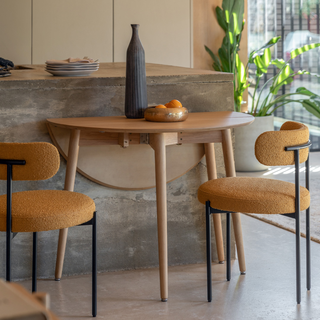 Gallery Living   Collins Folding Dining Table Natural in Size Small, BrandAlley