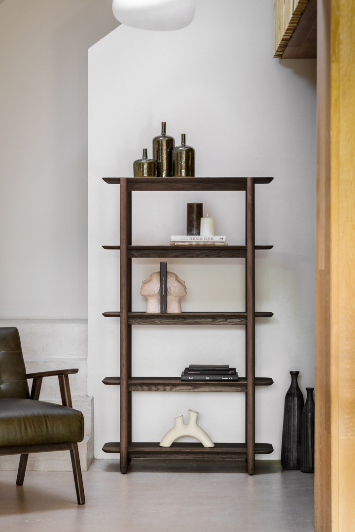 Gallery Living   Collins Open Console Display Smoked in Size 4, BrandAlley
