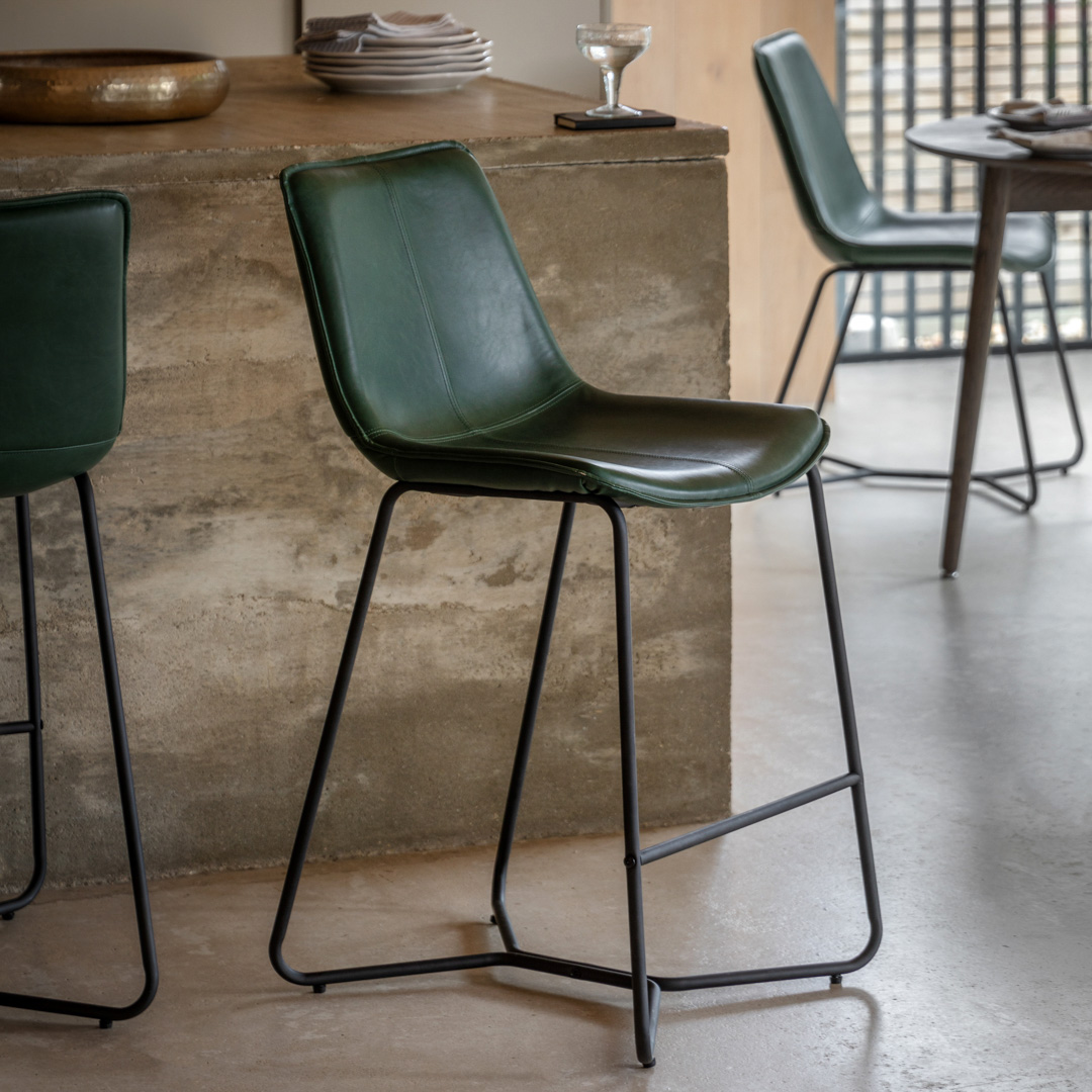 Gallery Living    Alexandra Stool Green in Size Set of 2, BrandAlley
