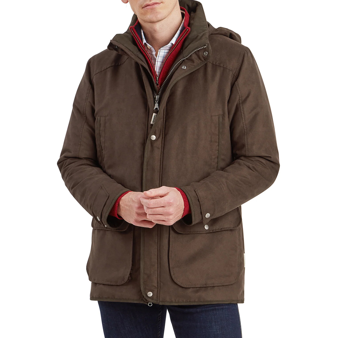 Coffee Oundle Country Coat