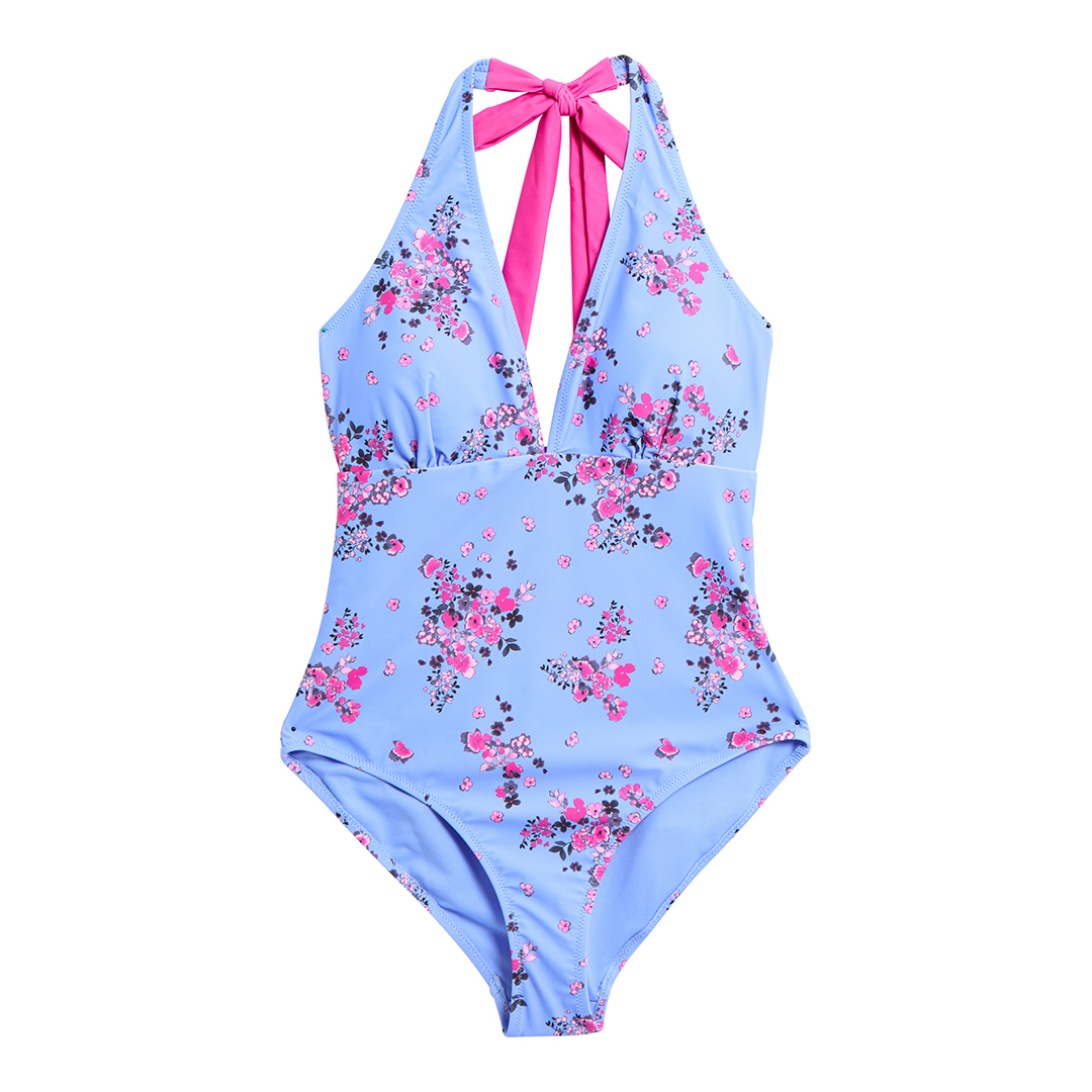 Cornflower Padded Cup Swimsuit