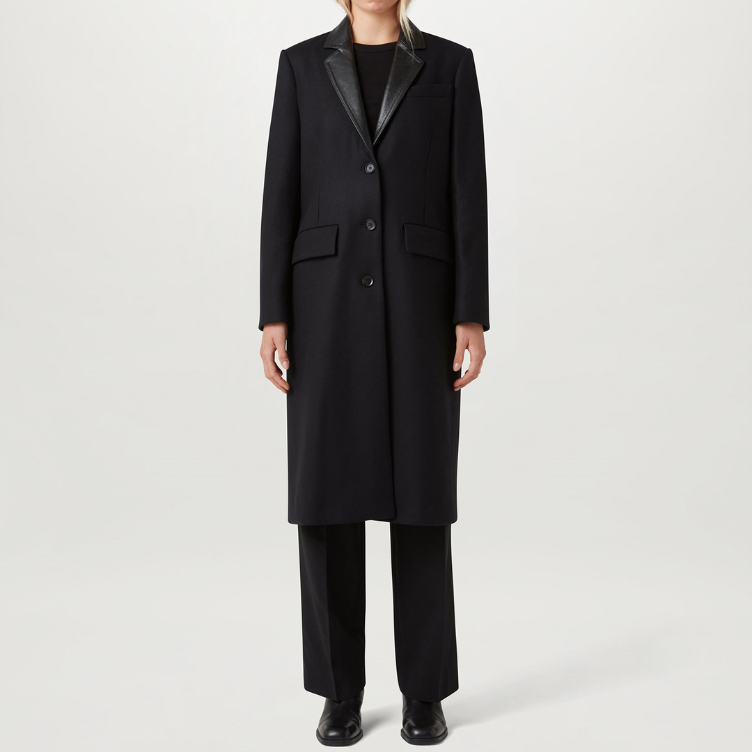Black Ore Wool Blend Coat - Belstaff - Modalova