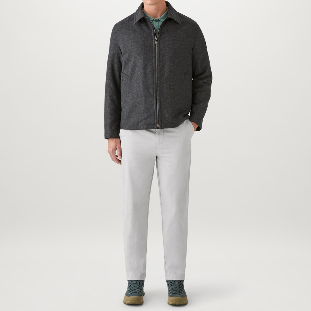 Grey Rally Trousers