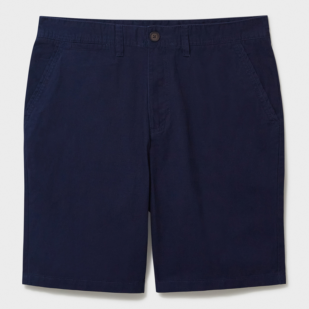 Navy Chino Shorts