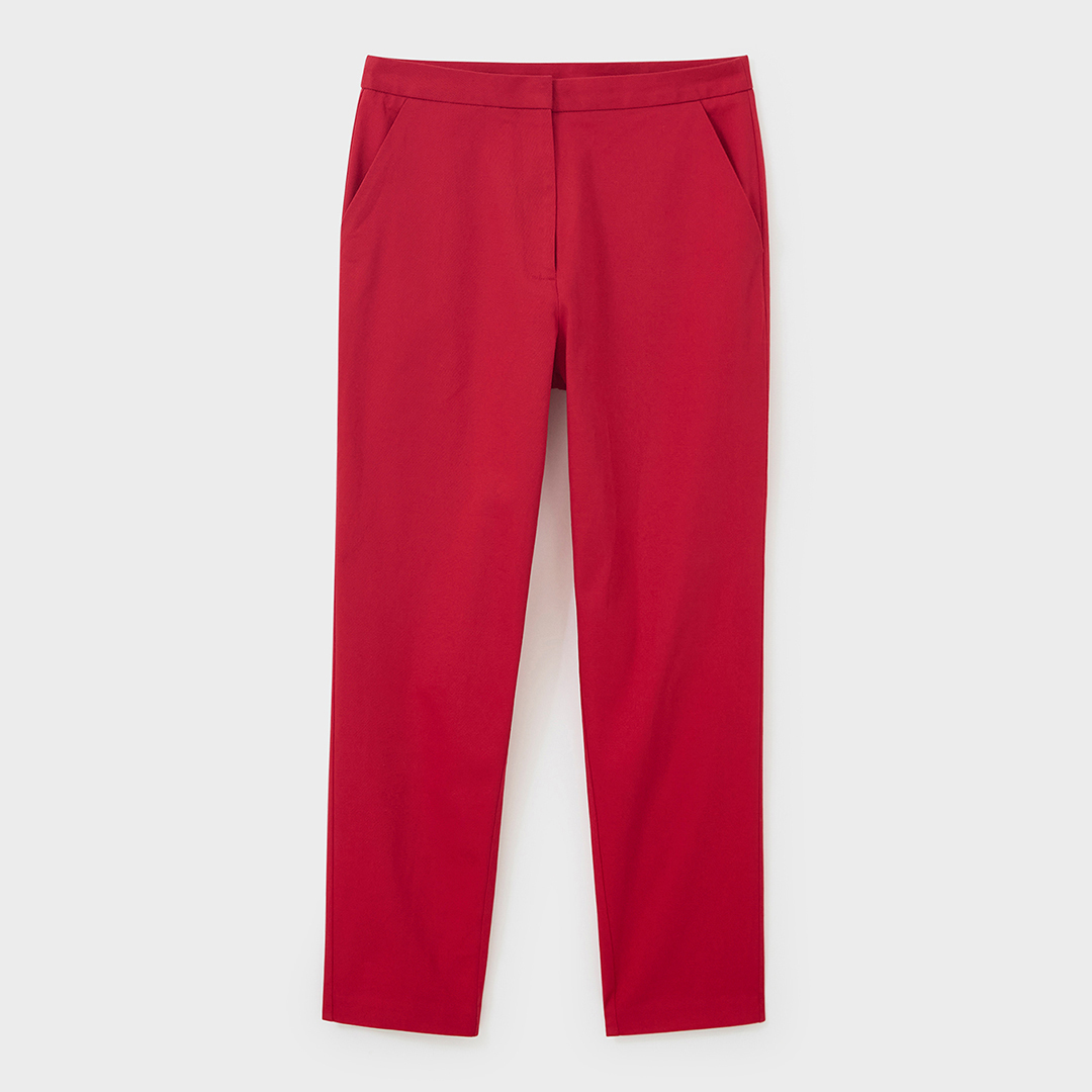 Red Capri Trousers
