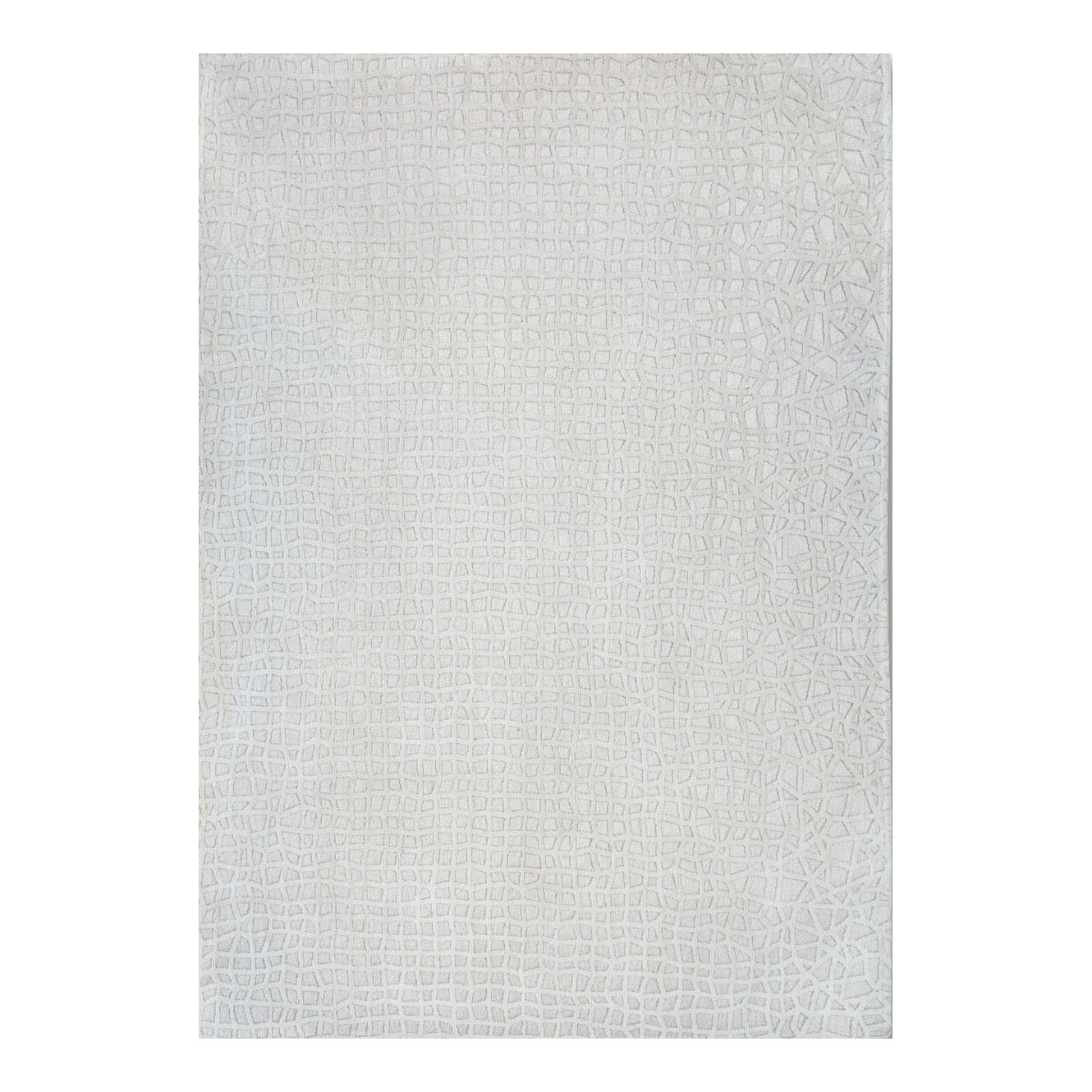 Willow White Trammel 80 x 150 cm Rug