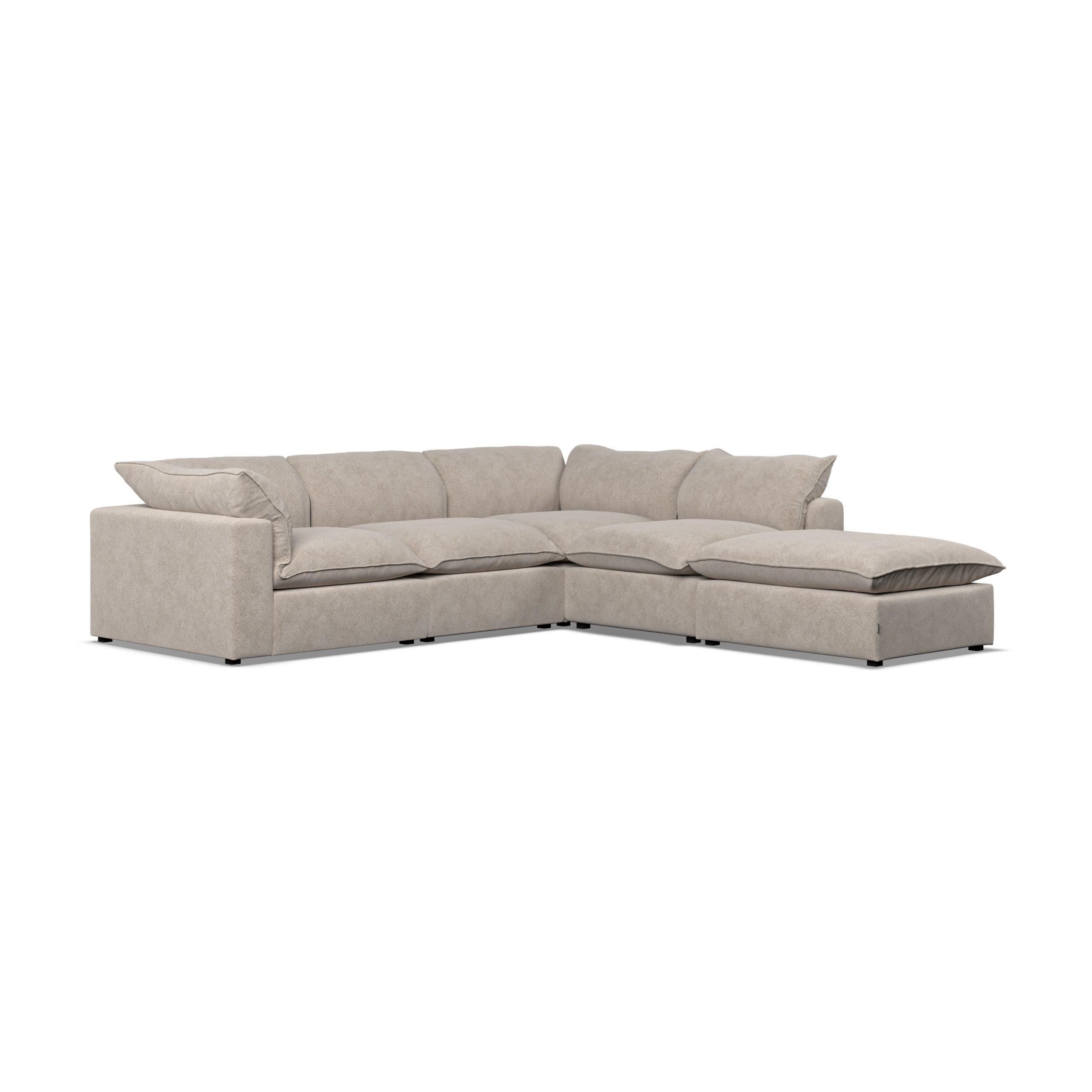 Model Six Corner Chaise RHF Sicuro Fossil