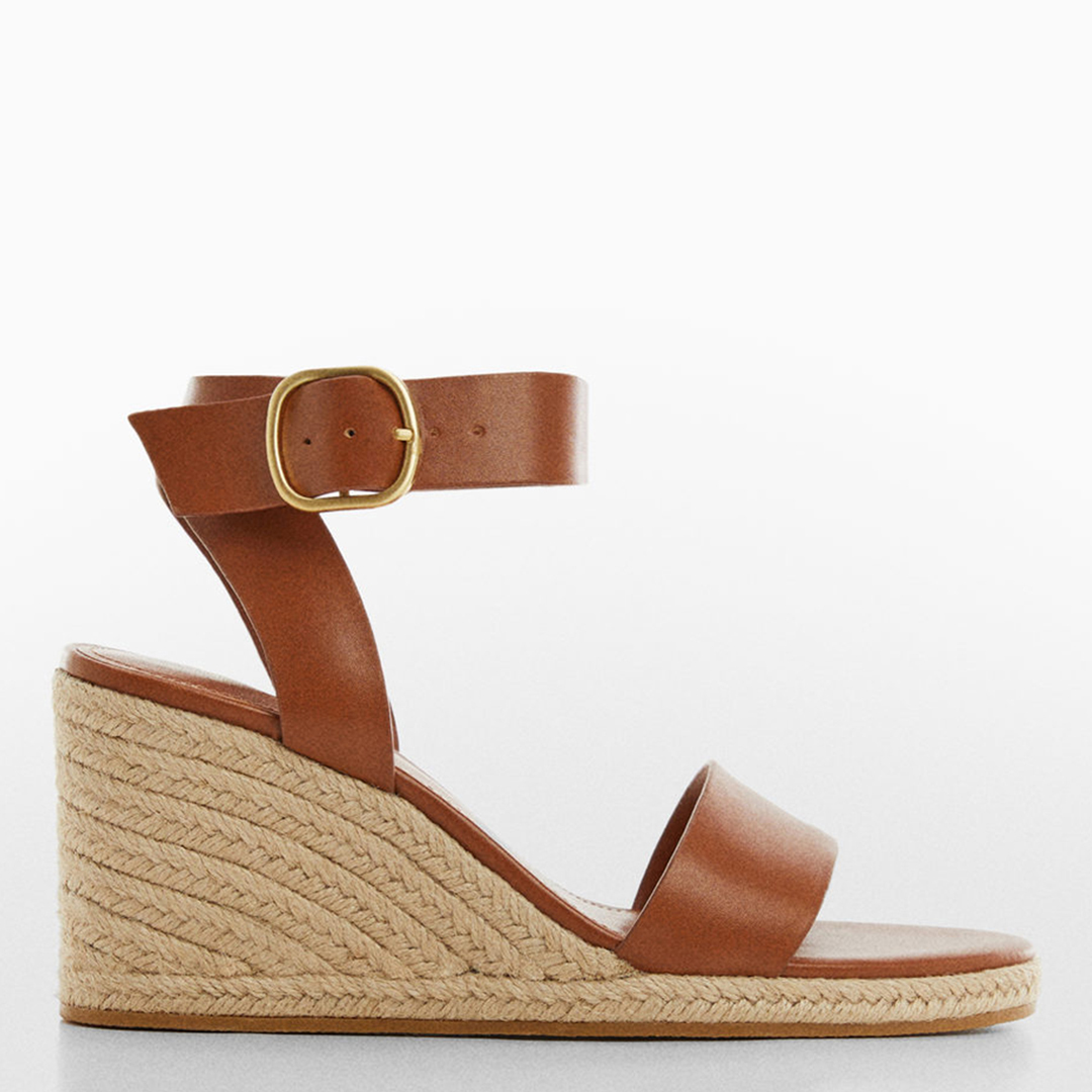 Brown Patricia Wedge Espadrilles