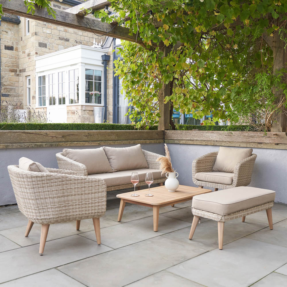 Pacific   Cabon Outdoor Seating Set in Size L, BrandAlley