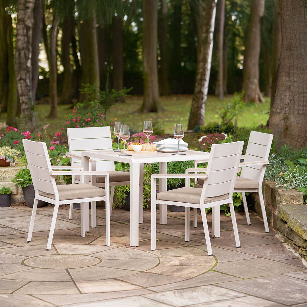 Pacific   Aruba Outdoor 4 Seater Dining Set in Size L, BrandAlley