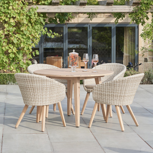 Pacific   Cabon Outdoor 4 Seater Dining Set in Size L, BrandAlley
