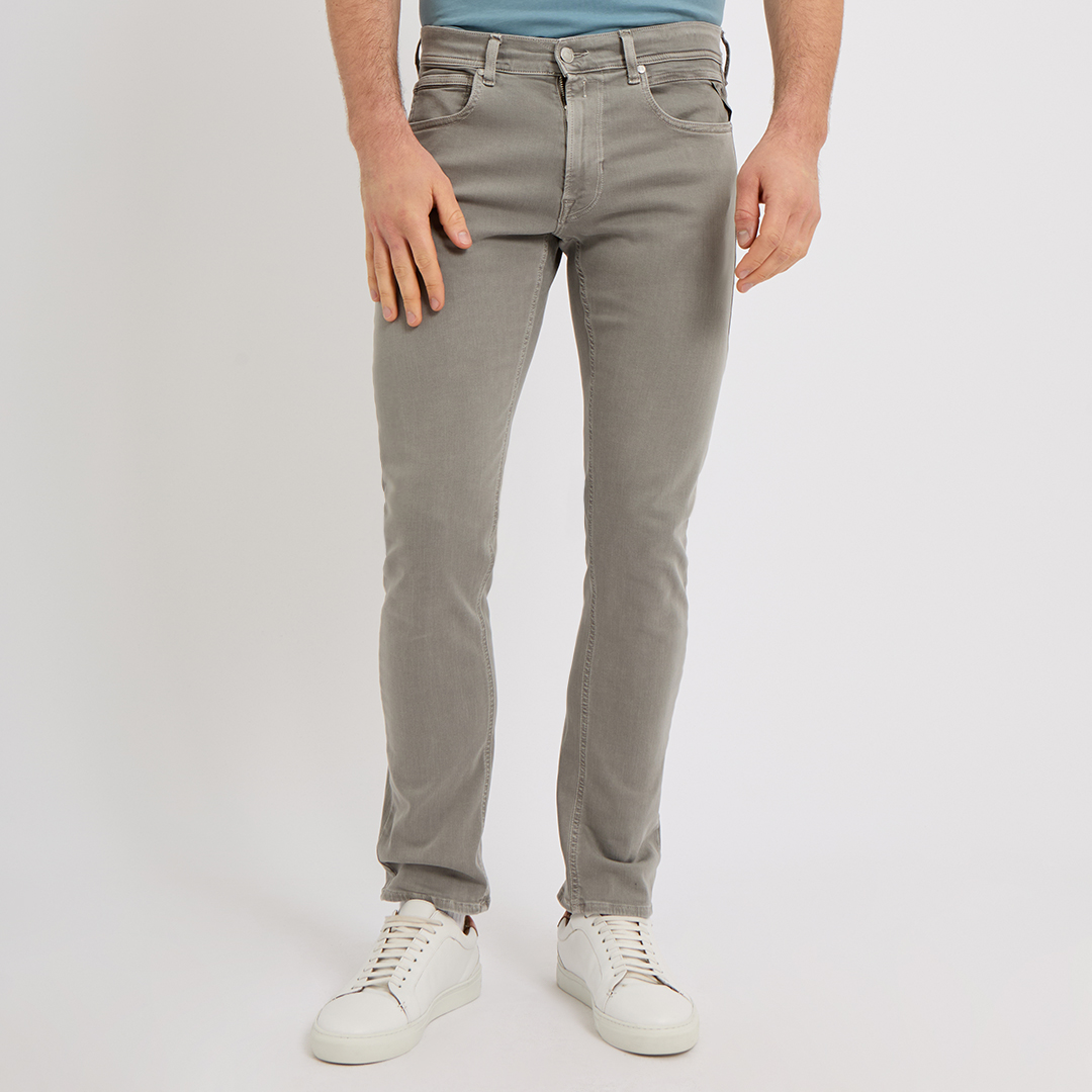 Replay Men's   Grey Grover Hyperflex Xlite Jeans in Size 38 32, BrandAlley