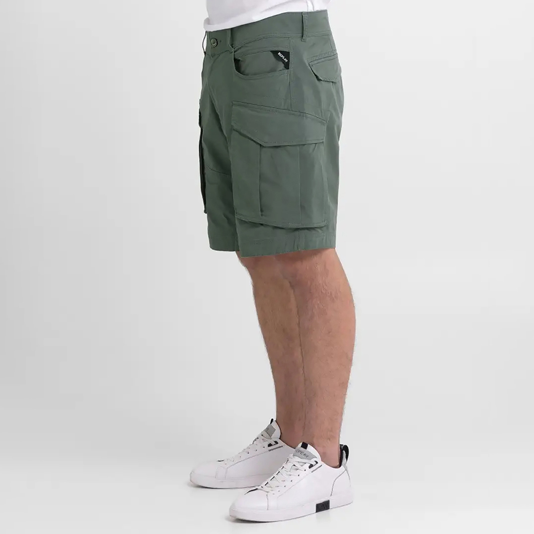 Khaki Joe Cotton Blend Cargo Shorts
