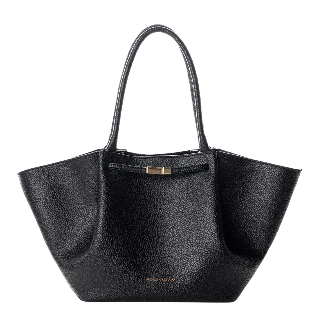 Vince Camuto Black Prato Tote Bag