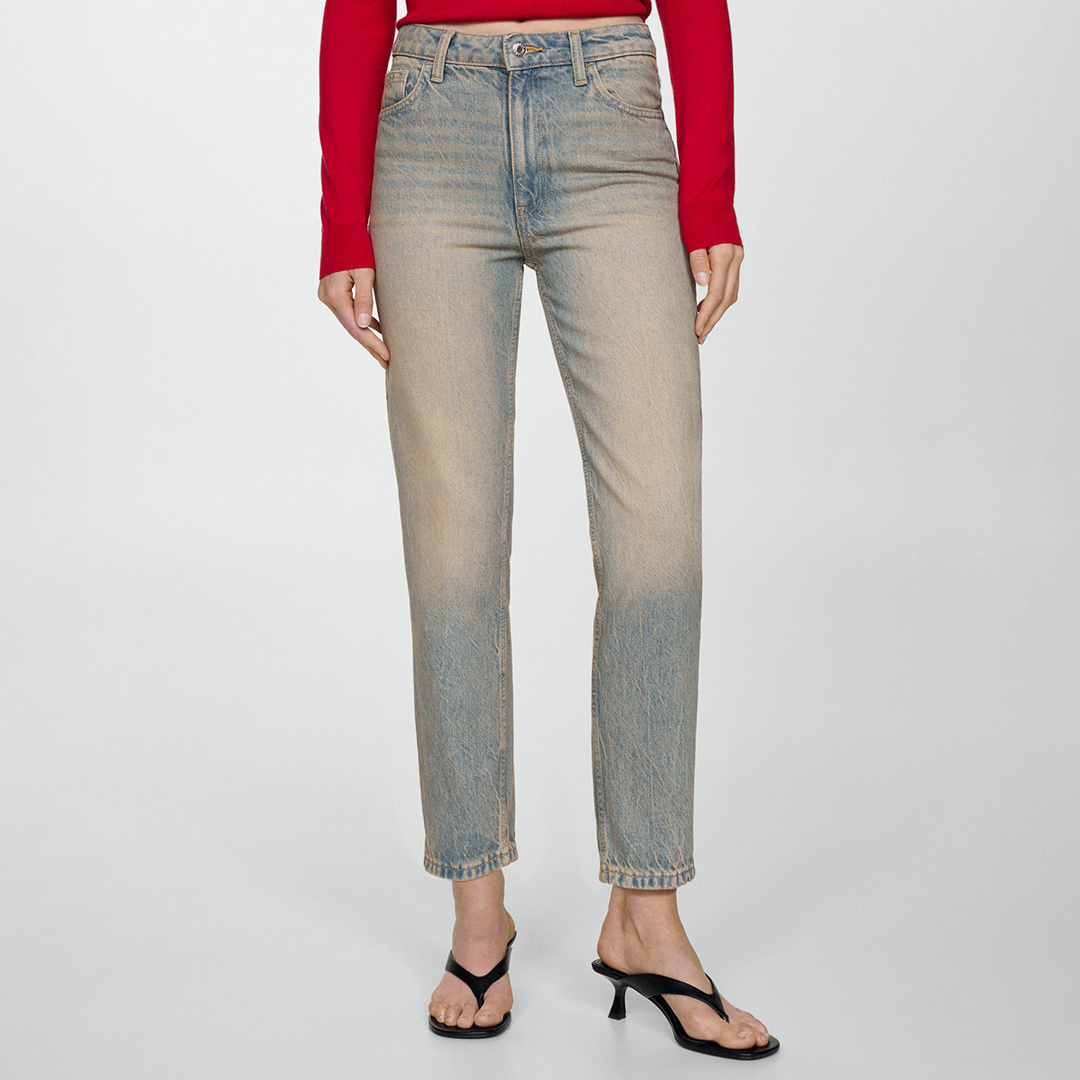 Medium Vintage Blue Mom High-Rise Jeans