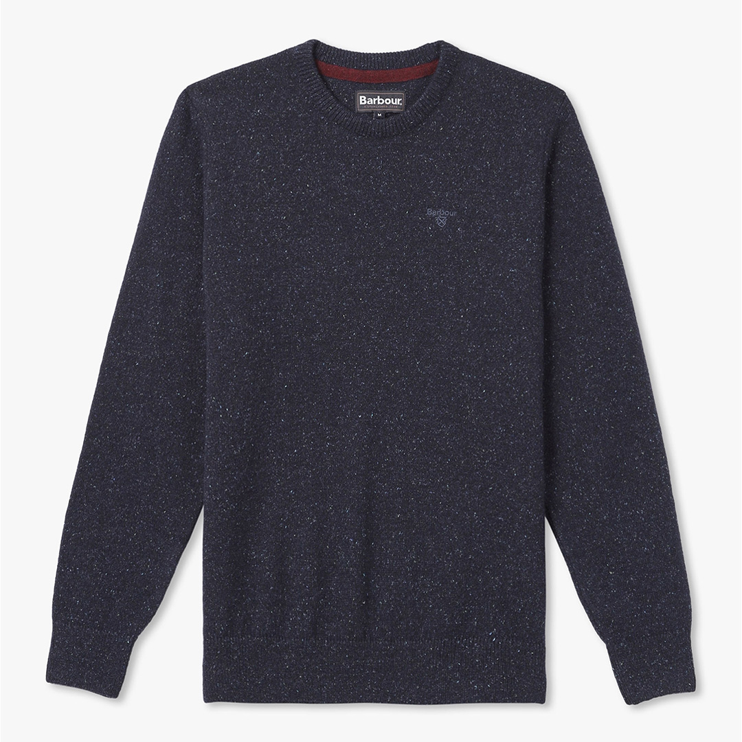 Navy Essential Tisbury Crewneck Knit Sweatshirt