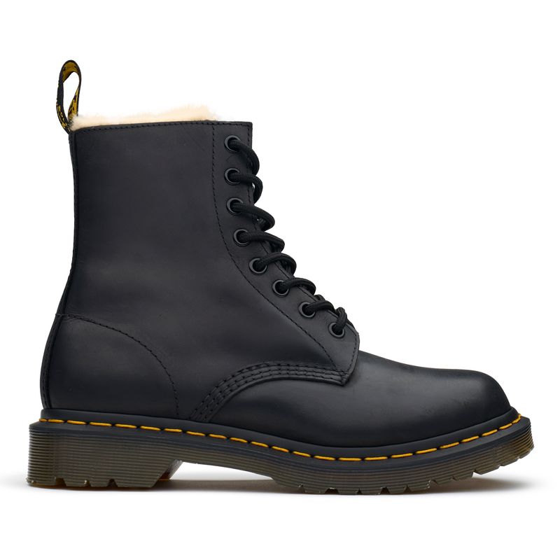 Dr Martens Women's   Black 1460 Serena Boots in Size 4, BrandAlley