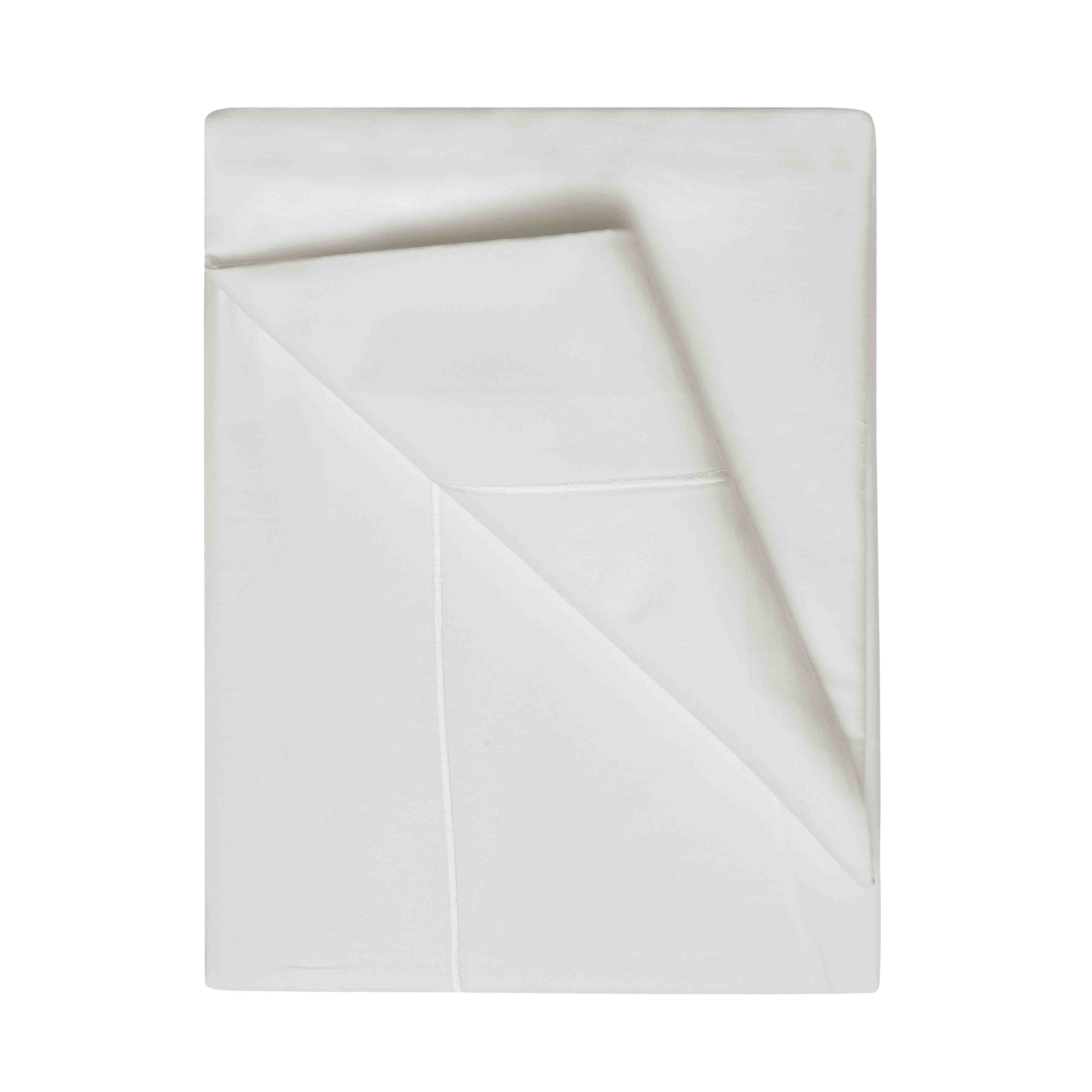 Belledorm    Ivory Egyptian Cotton 400 Thread Count Flat Sheetdouble in Size Double, BrandAlley