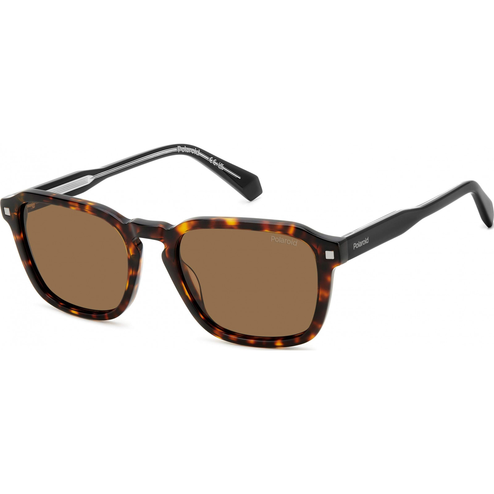 Polaroid Women's  Brown Square Sunglasses 42mm in Size 42, BrandAlley