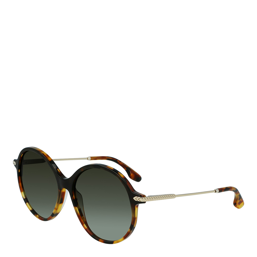 Dark Havana Fade Grey Lens Sunglasses 58mm