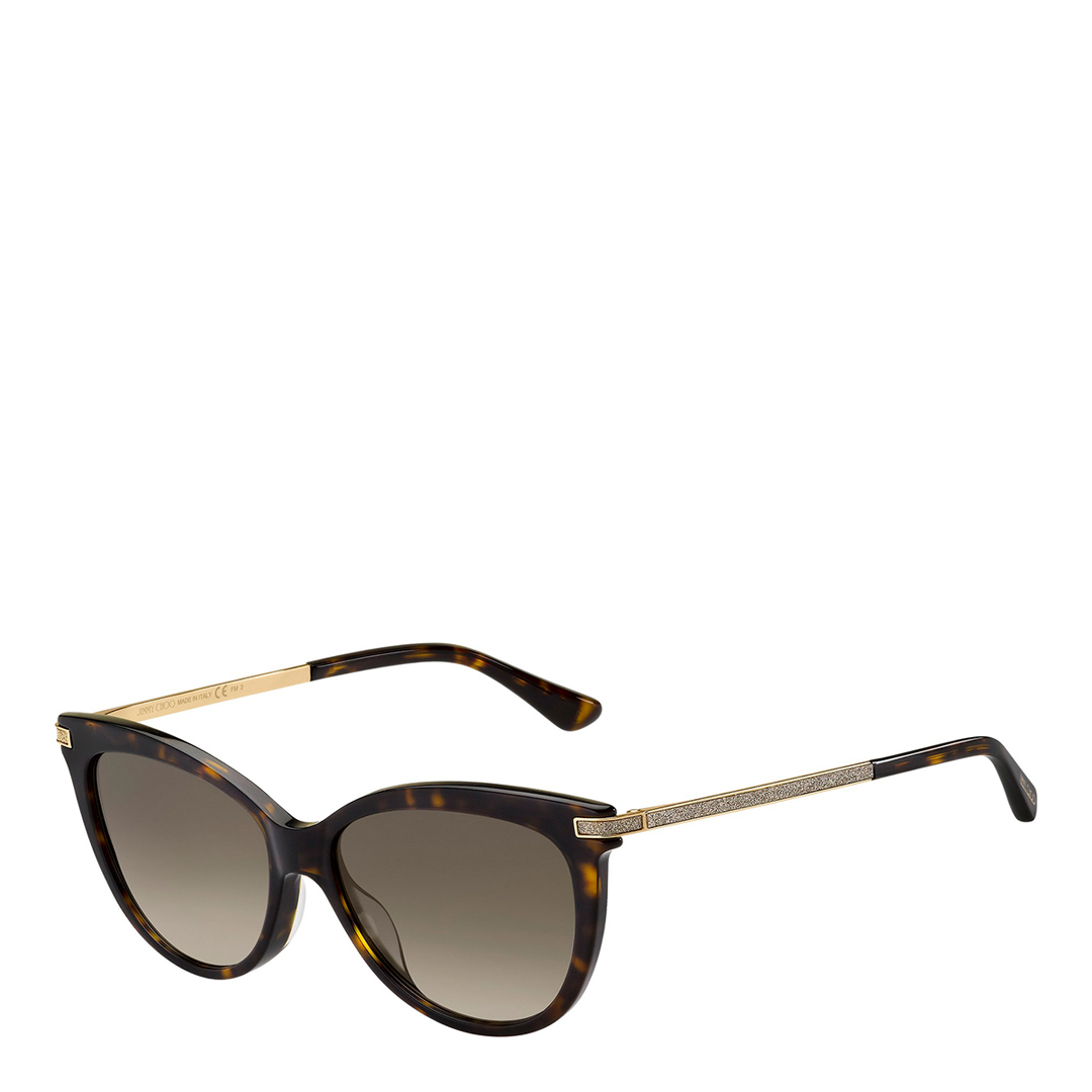 Havana Brown Lens Axelle Sunglasses 56mm