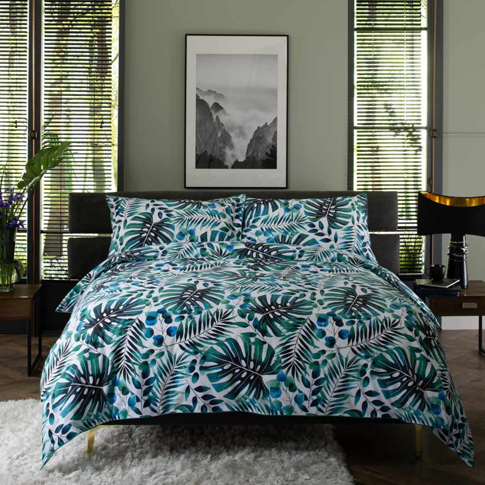 Brazil Digital Print 100% Cotton Duvet Cover Set -Superking