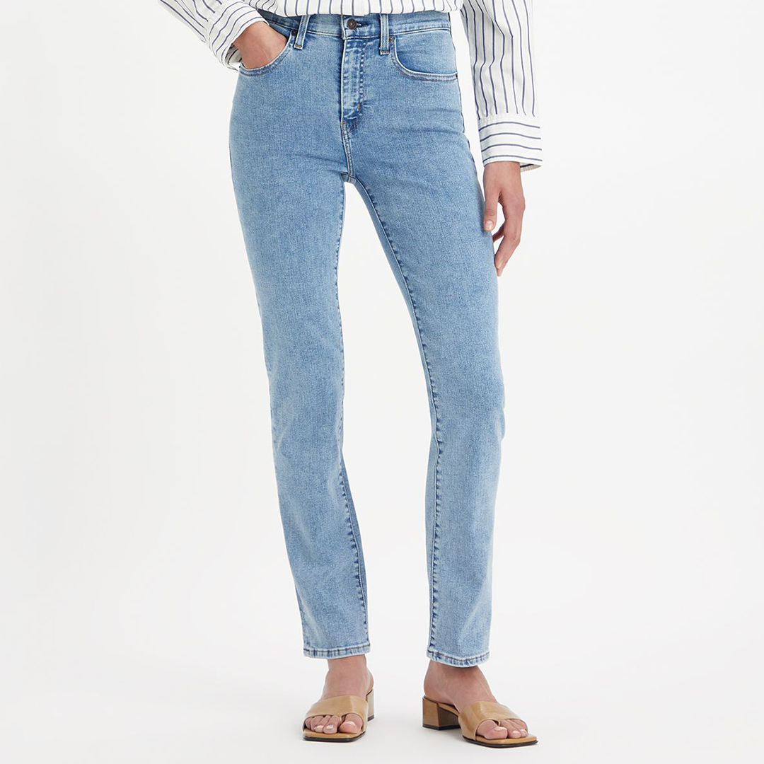 Blue 724&trade High Rise Straight Leg Jeans