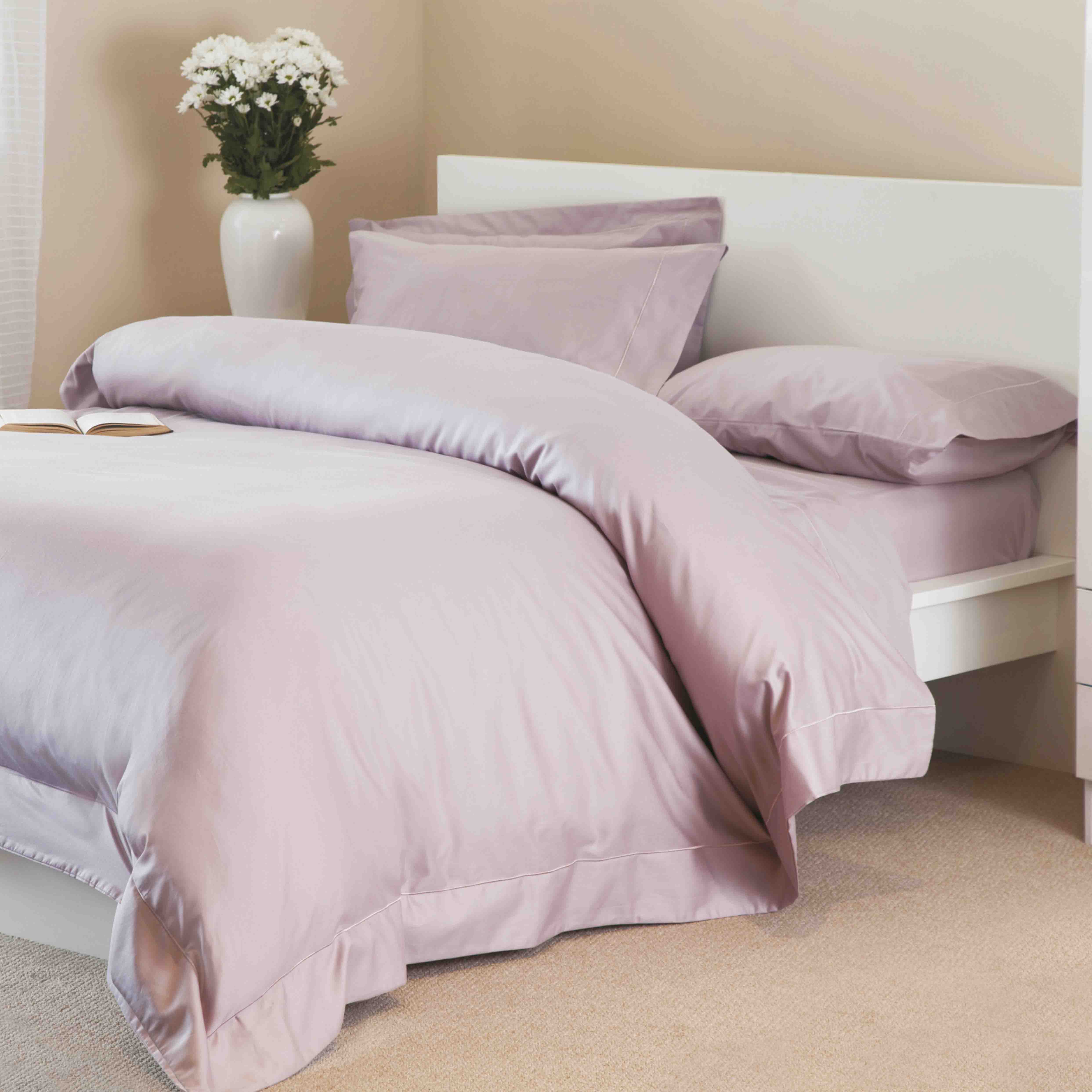 Belledorm   Egyptian Cotton 400 Thread Count Oxford Duvet CoverKingsize Mulberry in Size Kingsize, BrandAlley