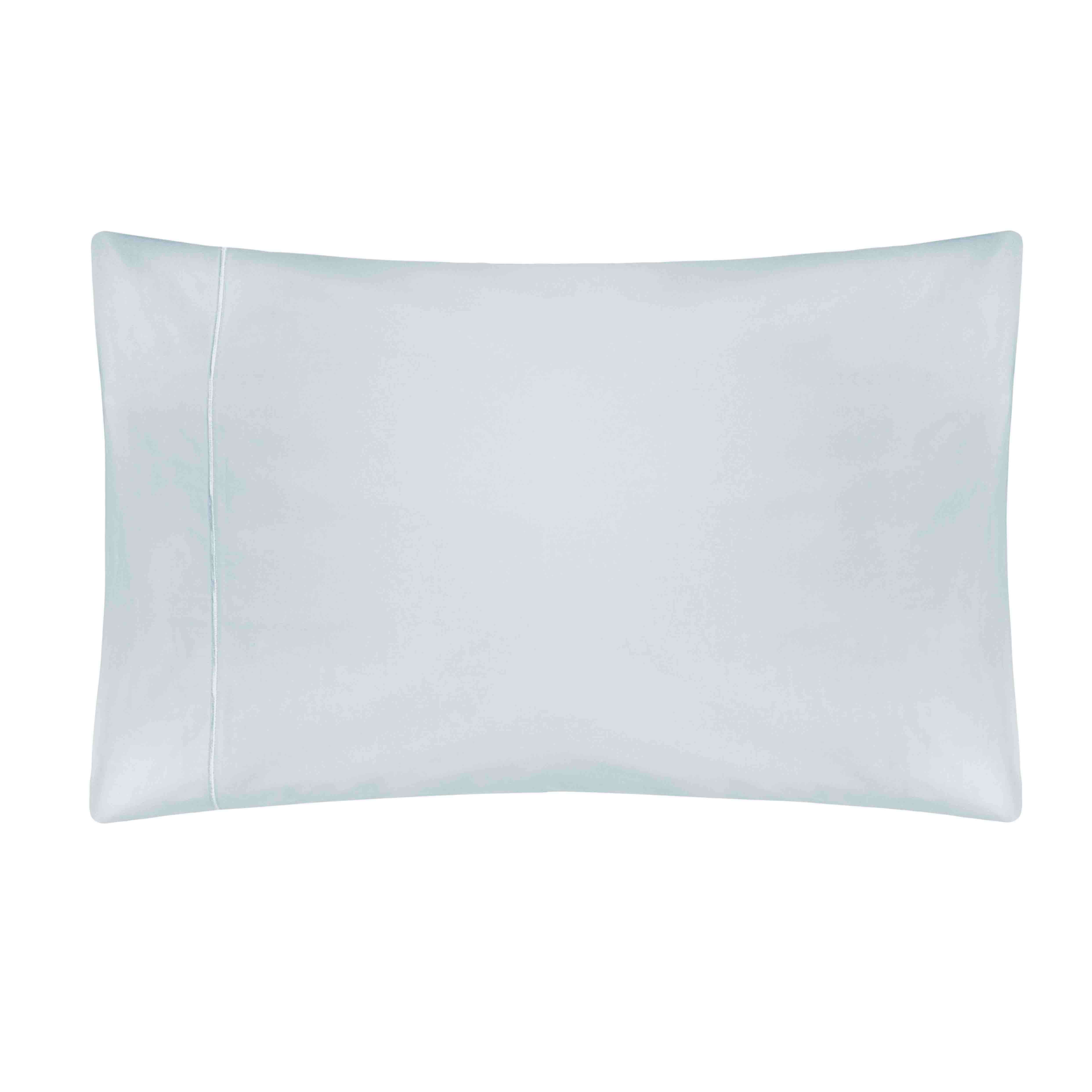 Belledorm    Blue Egyptian Cotton 400 Thread Count Standard Pillowcasestandard Duck Egg, BrandAlley