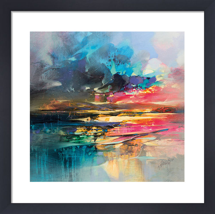 Scott Naismith  Dissolving Shoreline Framed Art Print by  43x43cm , BrandAlley