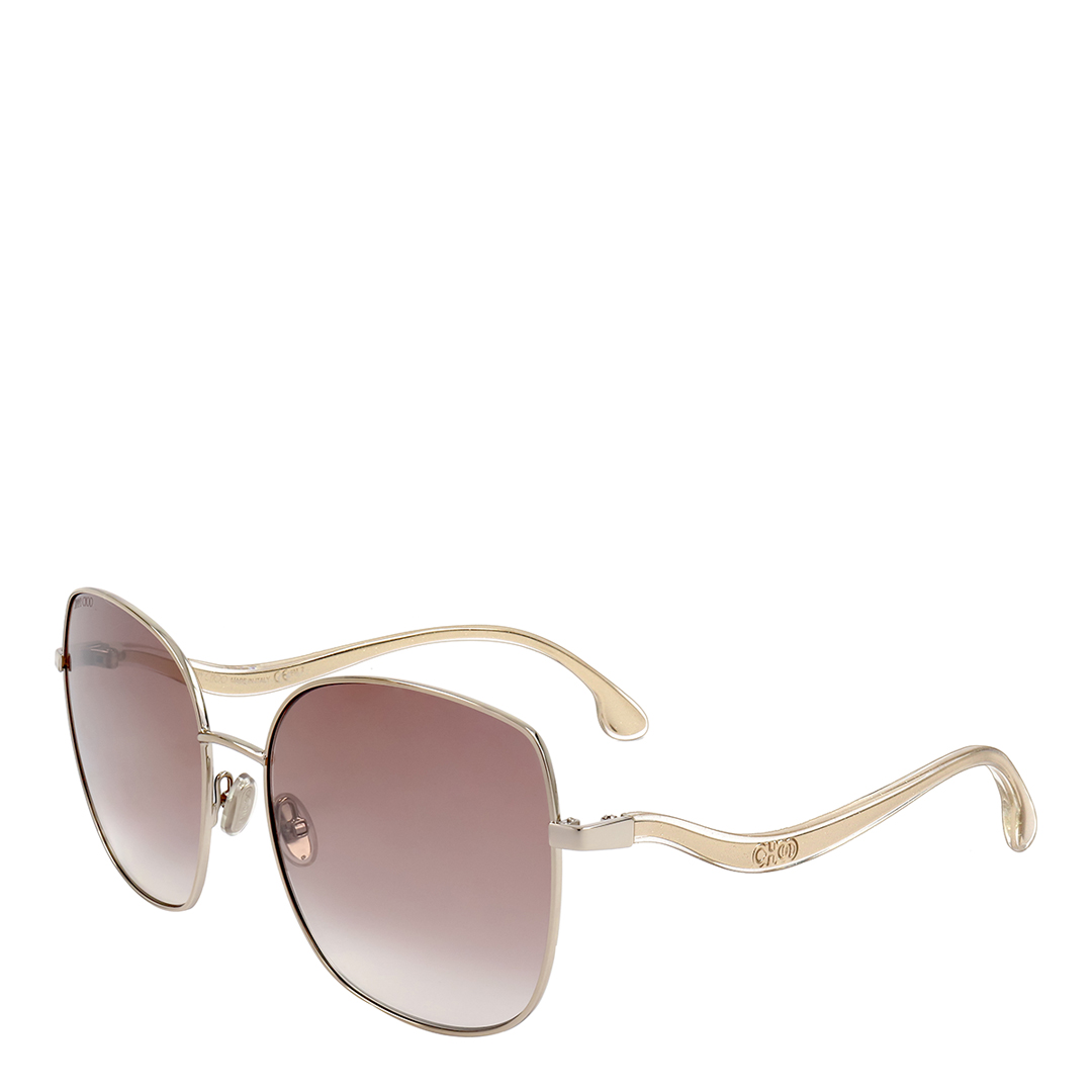 Light Gold Mamie Sunglasses 60mm