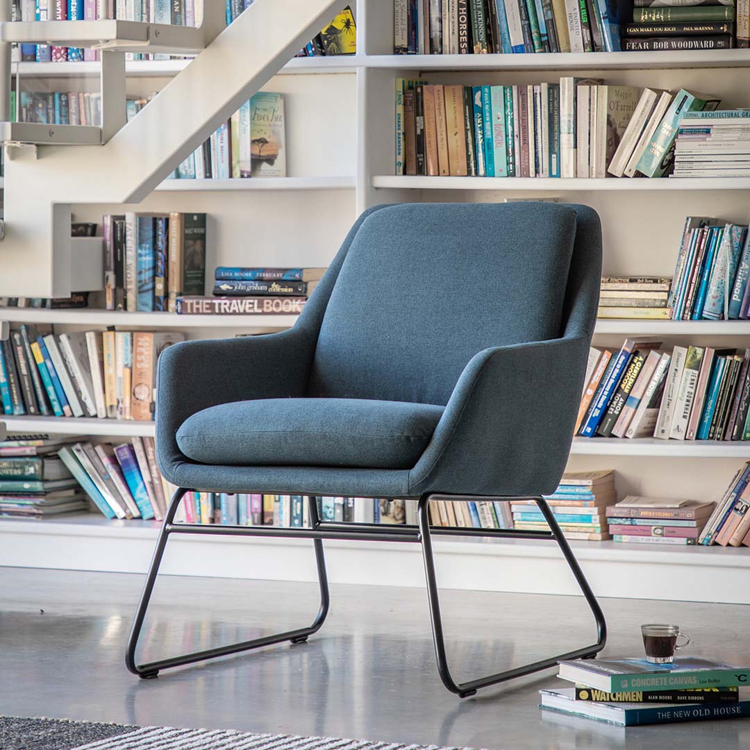 Gallery Living   Manton Chair Midnight in Size +44, BrandAlley