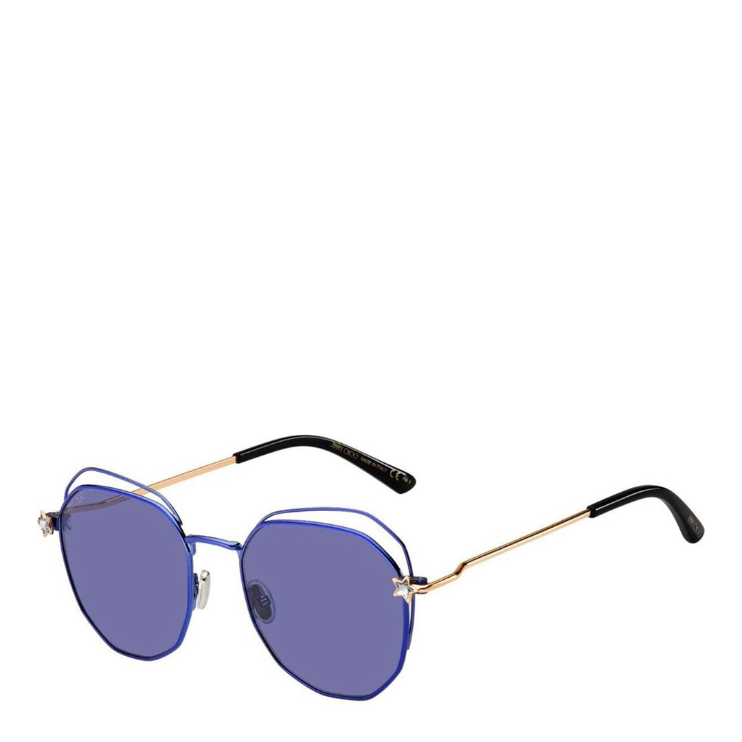 Women's Indigo Jimmy Choo Frannie Sunglasses 54mm
