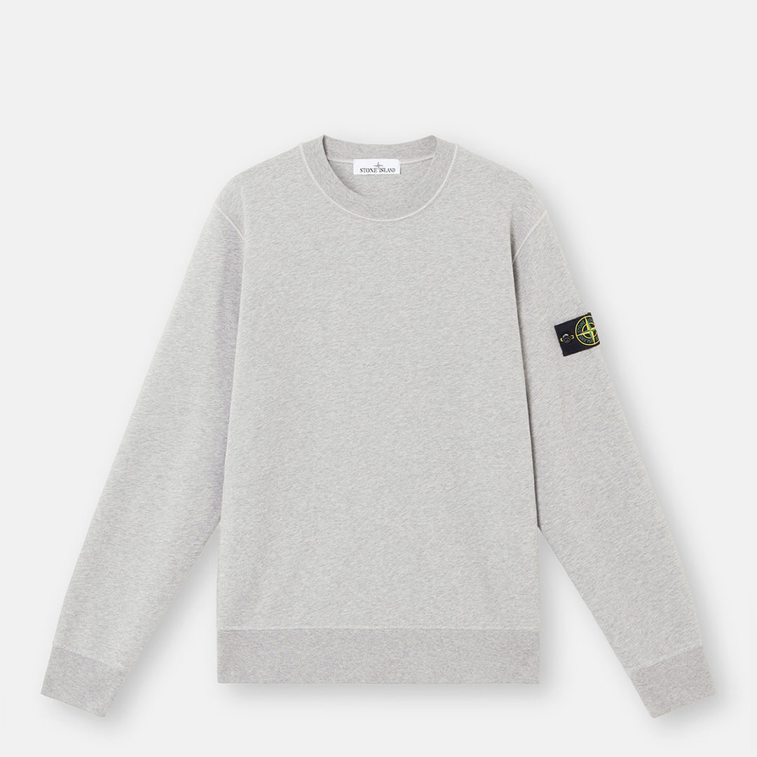 Grey Organic Cotton Fleece Sweatshirt